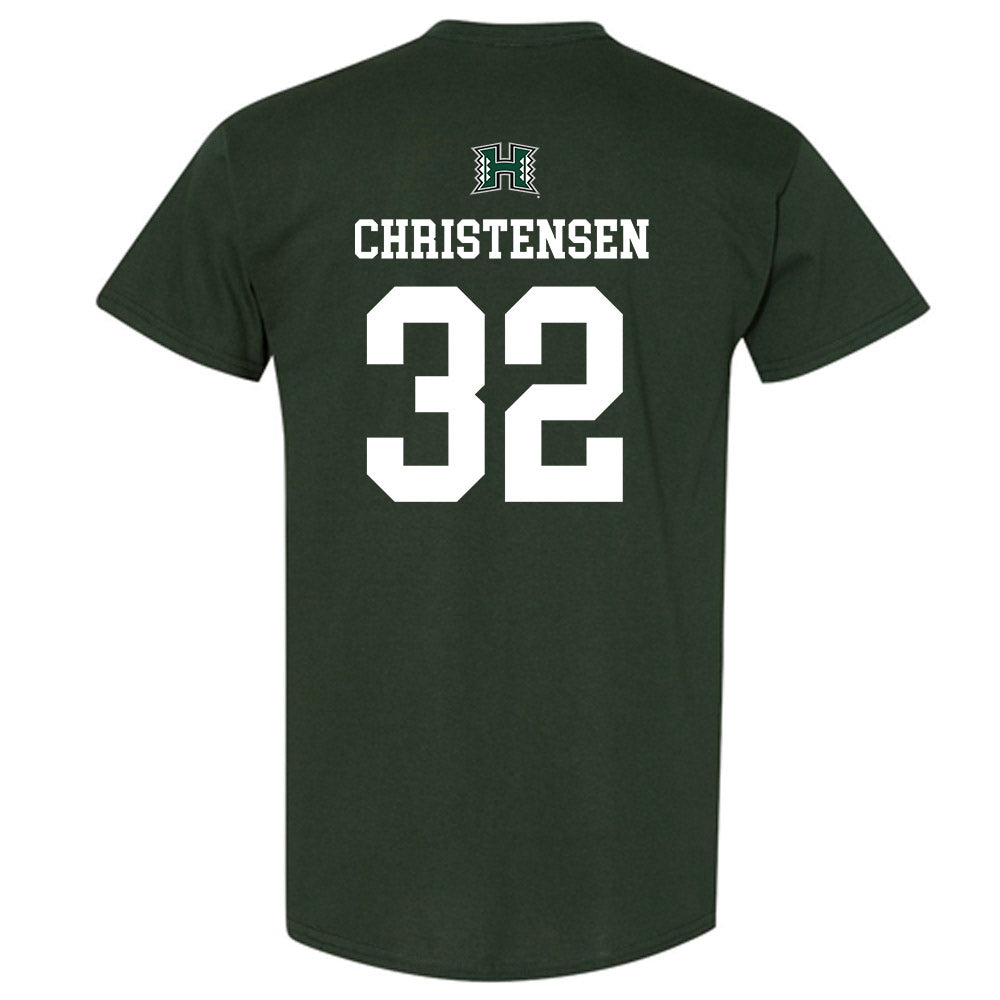 Hawaii - NCAA Men's Basketball : Tanner Christensen - Sports Shersey T-Shirt