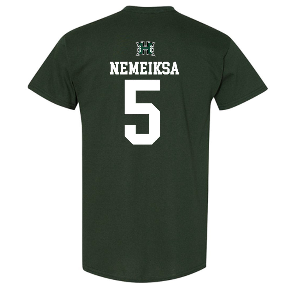 Hawaii - NCAA Men's Basketball : Gytis Nemeiksa - Sports Shersey T-Shirt