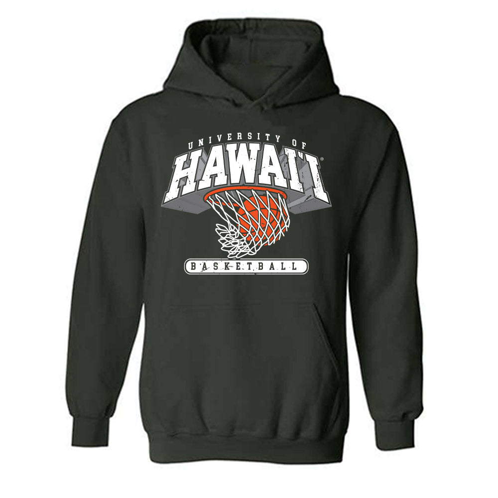 Hawaii - NCAA Men's Basketball : Harry Rouhliadeff - Sports Shersey Hooded Sweatshirt-0