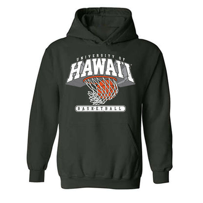 Hawaii - NCAA Men's Basketball : Harry Rouhliadeff - Sports Shersey Hooded Sweatshirt-0