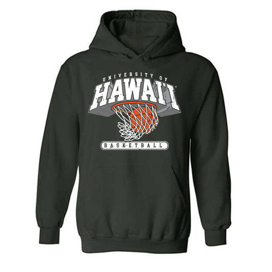 Hawaii - NCAA Men's Basketball : Harry Rouhliadeff - Sports Shersey Hooded Sweatshirt-0