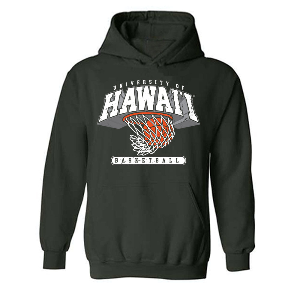 Hawaii - NCAA Men's Basketball : Jacopo Van der Knaap - Sports Shersey Hooded Sweatshirt