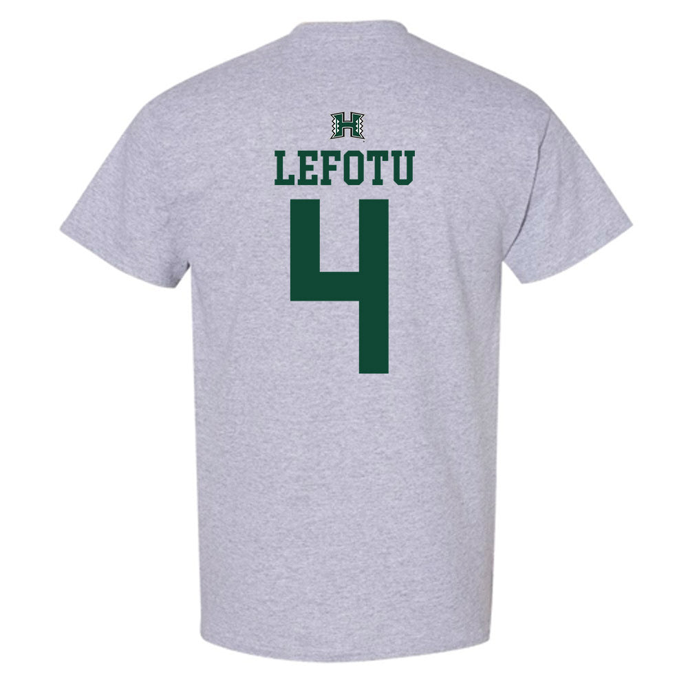 Hawaii - NCAA Women's Basketball : Jovi Lefotu - Sports Shersey T-Shirt-1