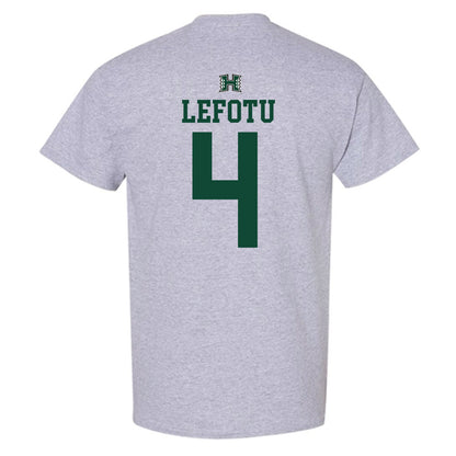 Hawaii - NCAA Women's Basketball : Jovi Lefotu - Sports Shersey T-Shirt-1