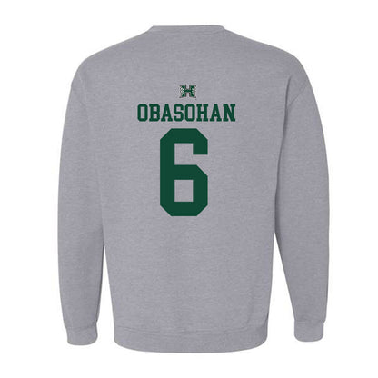 Hawaii - NCAA Men's Basketball : Samuel Osahon Obasohan - Sports Shersey Crewneck Sweatshirt