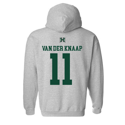 Hawaii - NCAA Men's Basketball : Jacopo Van der Knaap - Sports Shersey Hooded Sweatshirt