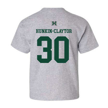 Hawaii - NCAA Men's Basketball : Aaron Hunkin-Claytor - Sports Shersey Youth T-Shirt