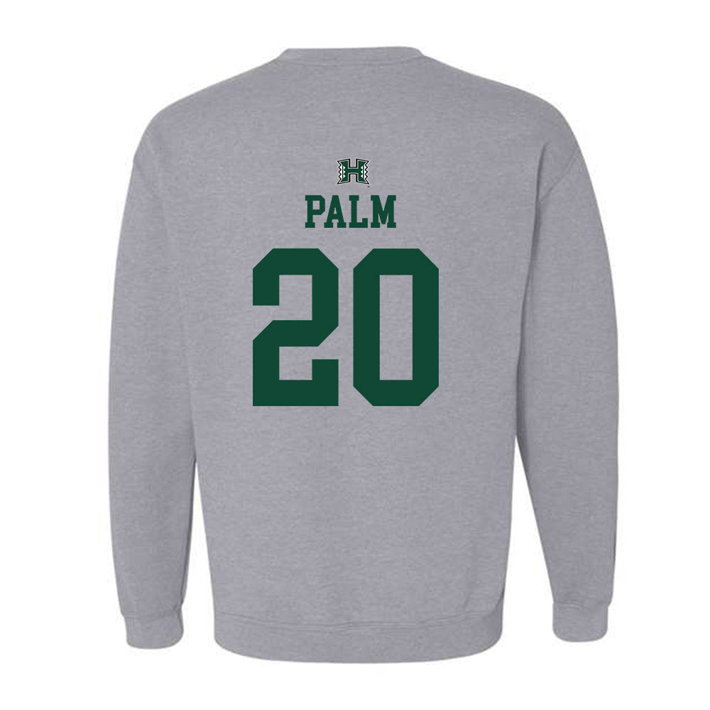 Hawaii - NCAA Men's Basketball : Jerome Palm - Sports Shersey Crewneck Sweatshirt