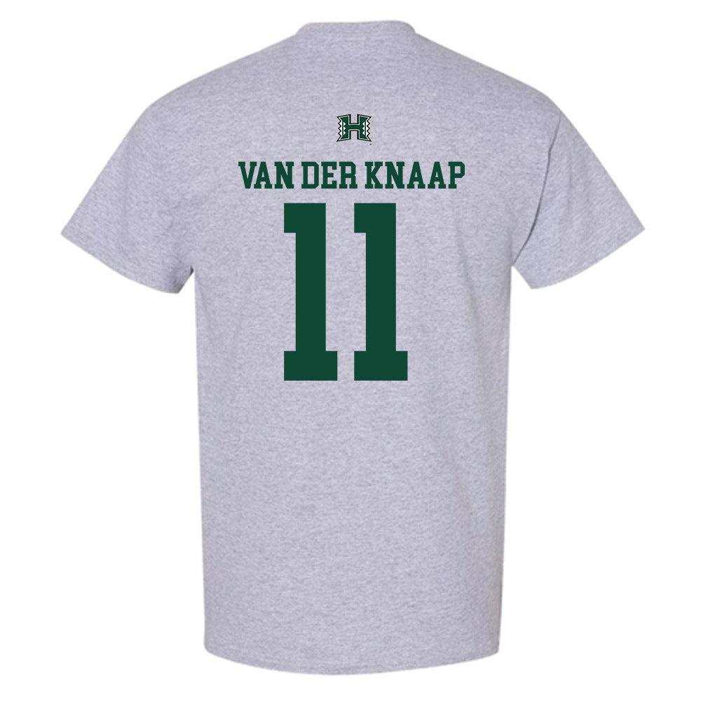 Hawaii - NCAA Men's Basketball : Jacopo Van der Knaap - Sports Shersey T-Shirt