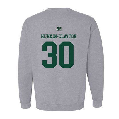 Hawaii - NCAA Men's Basketball : Aaron Hunkin-Claytor - Sports Shersey Crewneck Sweatshirt