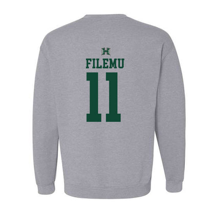 Hawaii - NCAA Women's Basketball : Kira-May Filemu - Sports Shersey Crewneck Sweatshirt