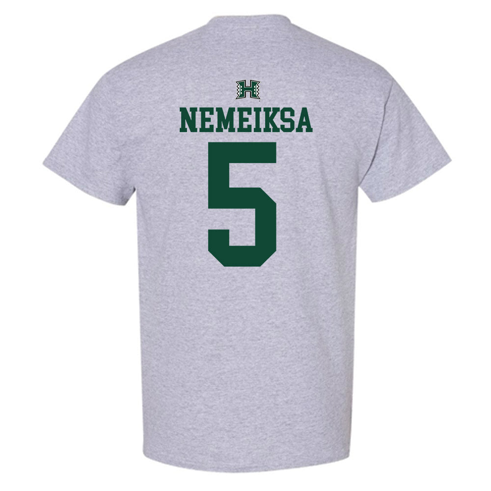 Hawaii - NCAA Men's Basketball : Gytis Nemeiksa - Sports Shersey T-Shirt