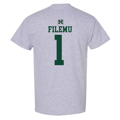 Hawaii - NCAA Women's Basketball : Kira-May Filemu - Sports Shersey T-Shirt-1