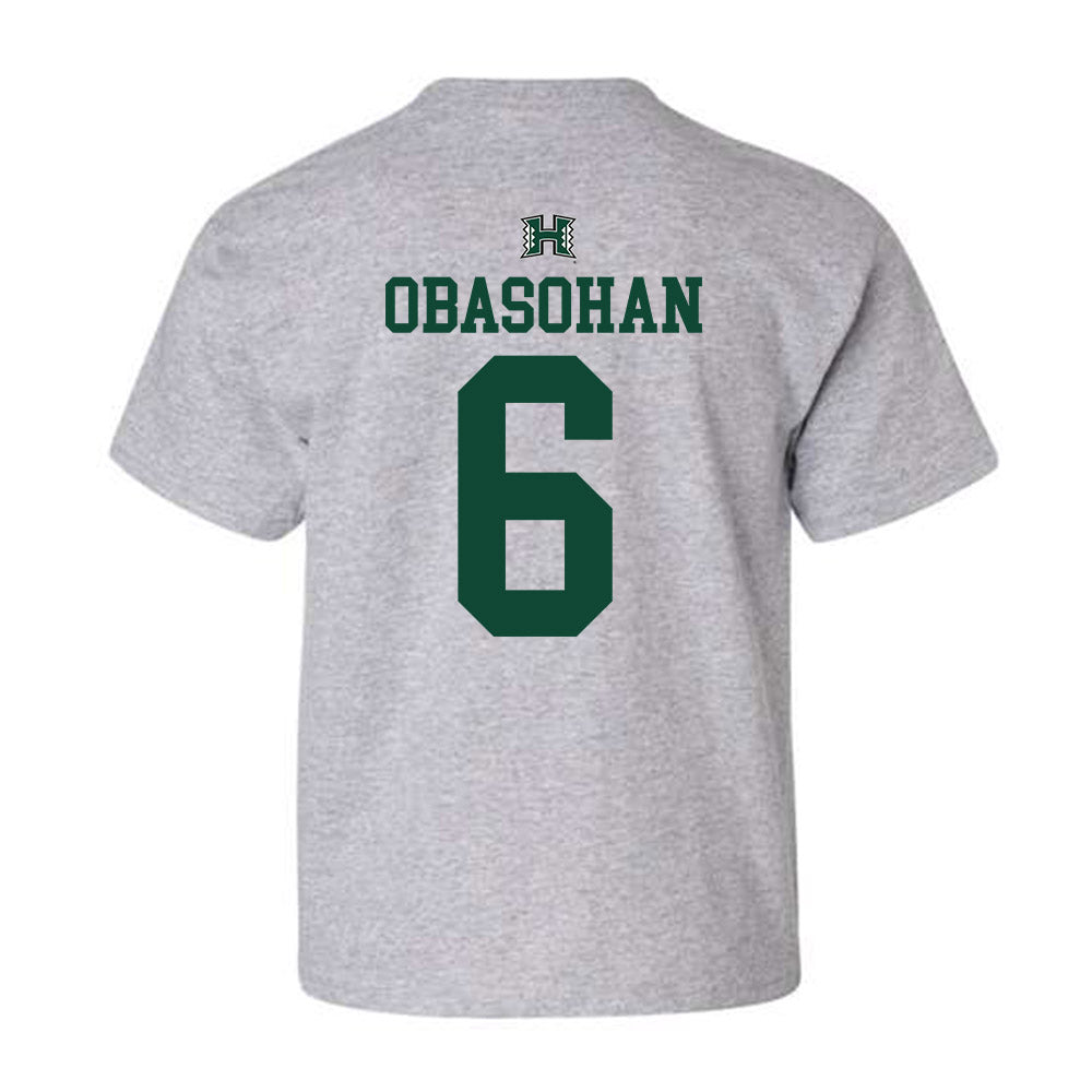 Hawaii - NCAA Men's Basketball : Samuel Osahon Obasohan - Sports Shersey Youth T-Shirt