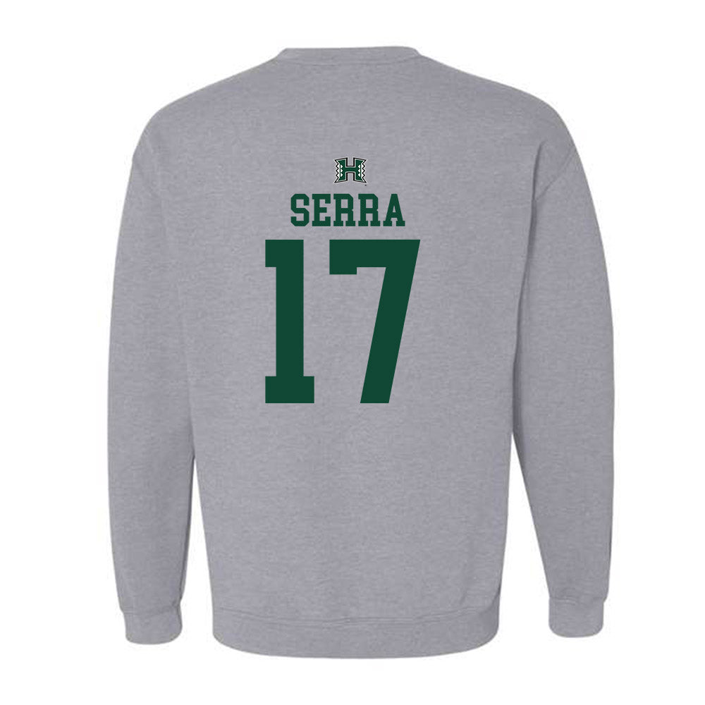 Hawaii - NCAA Women's Basketball : Fiamma Serra - Sports Shersey Crewneck Sweatshirt-1