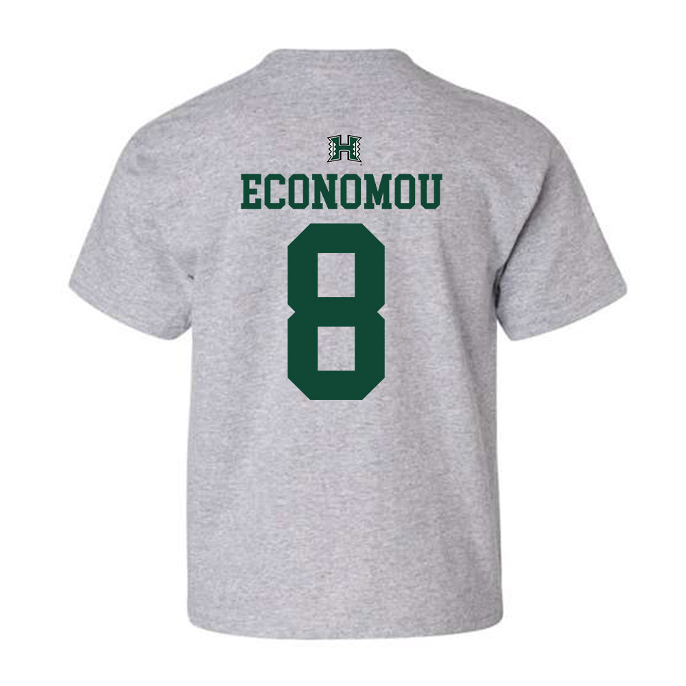 Hawaii - NCAA Men's Basketball : AJ Economou - Sports Shersey Youth T-Shirt