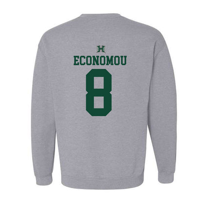 Hawaii - NCAA Men's Basketball : AJ Economou - Sports Shersey Crewneck Sweatshirt