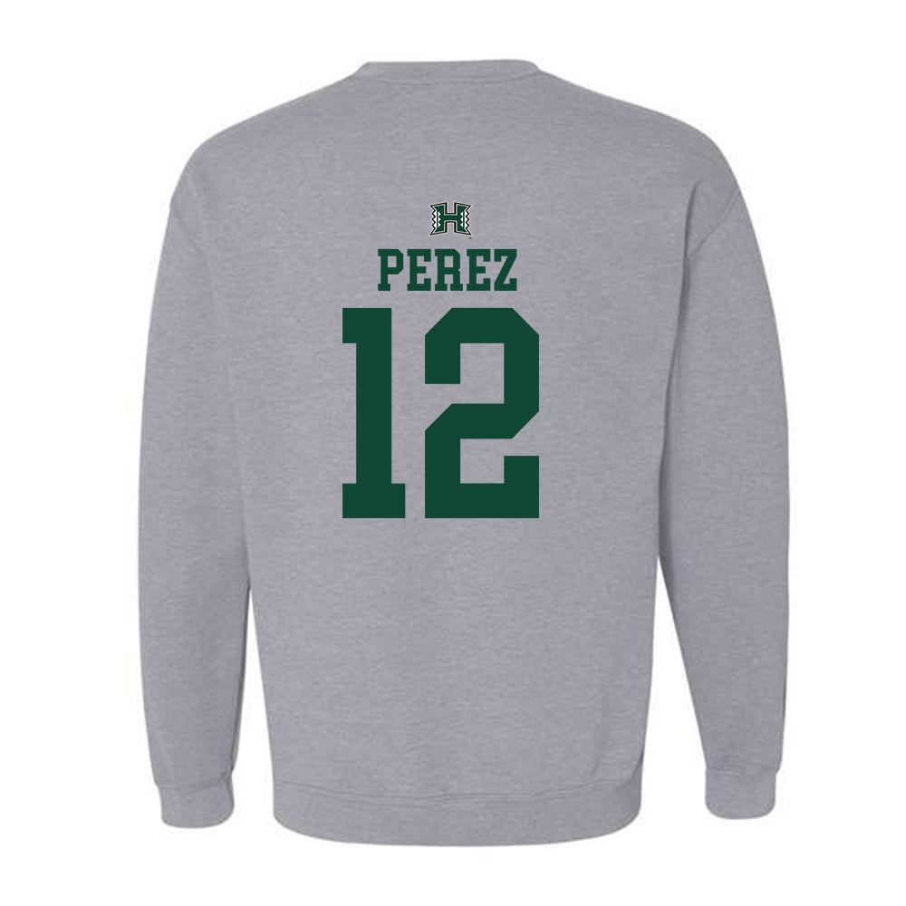 Hawaii - NCAA Women's Basketball : Imani Perez - Sports Shersey Crewneck Sweatshirt-1