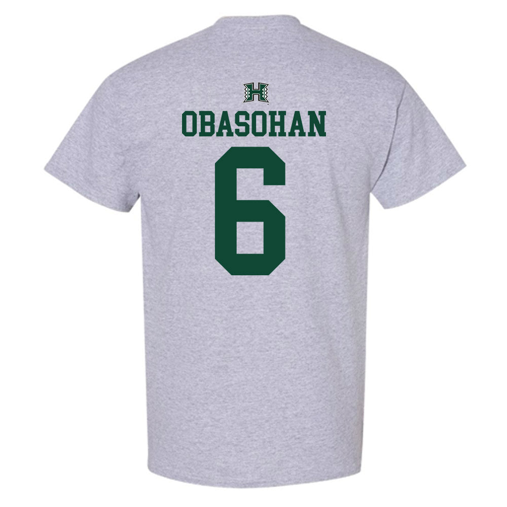 Hawaii - NCAA Men's Basketball : Samuel Osahon Obasohan - Sports Shersey T-Shirt