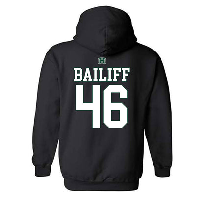 Hawaii - NCAA Football : Matt bailiff - Hooded Sweatshirt