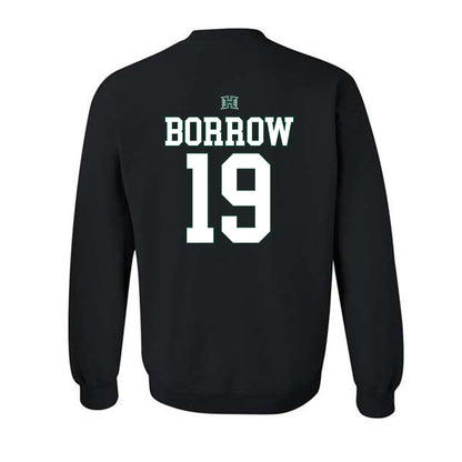 Hawaii - NCAA Football : Lucas Borrow - Fashion Shersey Crewneck Sweatshirt