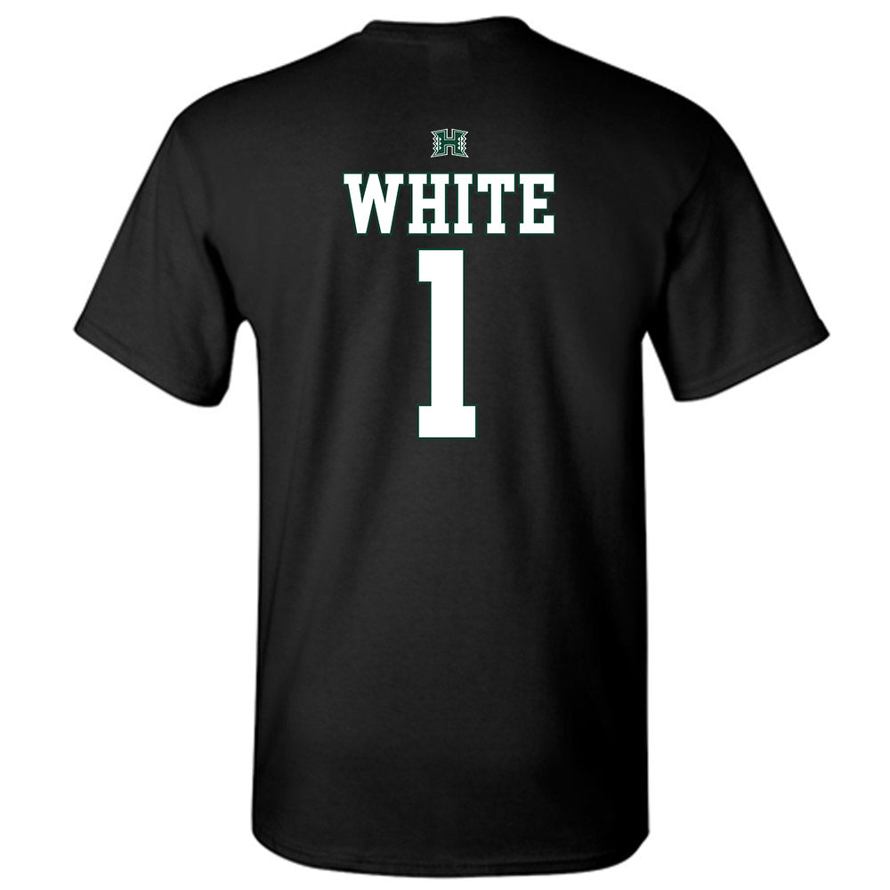 Hawaii - NCAA Football : Brandon White - Sports Shersey T-Shirt-1