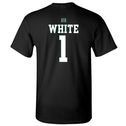 Hawaii - NCAA Football : Brandon White - Sports Shersey T-Shirt-1