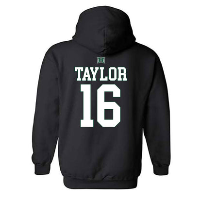 Hawaii - NCAA Football : Logan Taylor - Hooded Sweatshirt