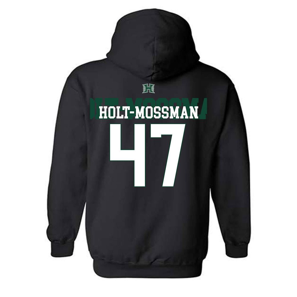 Hawaii - NCAA Football : Emmet Holt-Mossman - Hooded Sweatshirt