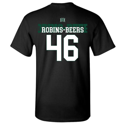 Hawaii - NCAA Football : Kellen Robins-Beers - Sports Shersey T-Shirt-1