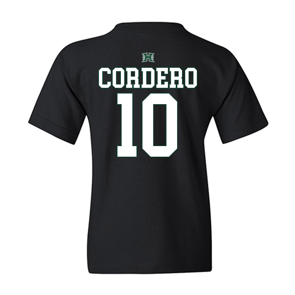 Hawaii - NCAA Football : David Cordero - Sports Shersey Youth T-Shirt-1