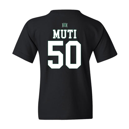 Hawaii - NCAA Football : Tui Muti - Fashion Shersey Youth T-Shirt