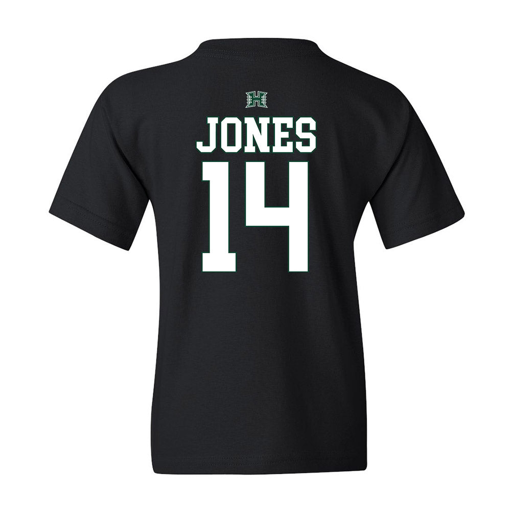 Hawaii - NCAA Football : Jaheim Jones - Youth T-Shirt