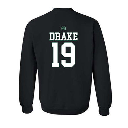 Hawaii - NCAA Football : Ben Drake - Sports Shersey Crewneck Sweatshirt-1