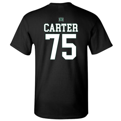 Hawaii - NCAA Football : Kaleb Carter - Sports Shersey T-Shirt-1