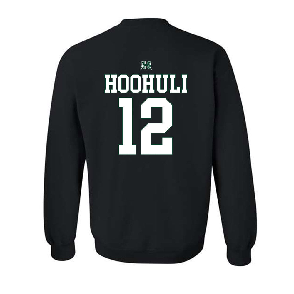 Hawaii - NCAA Football : Wynden Hoohuli - Crewneck Sweatshirt