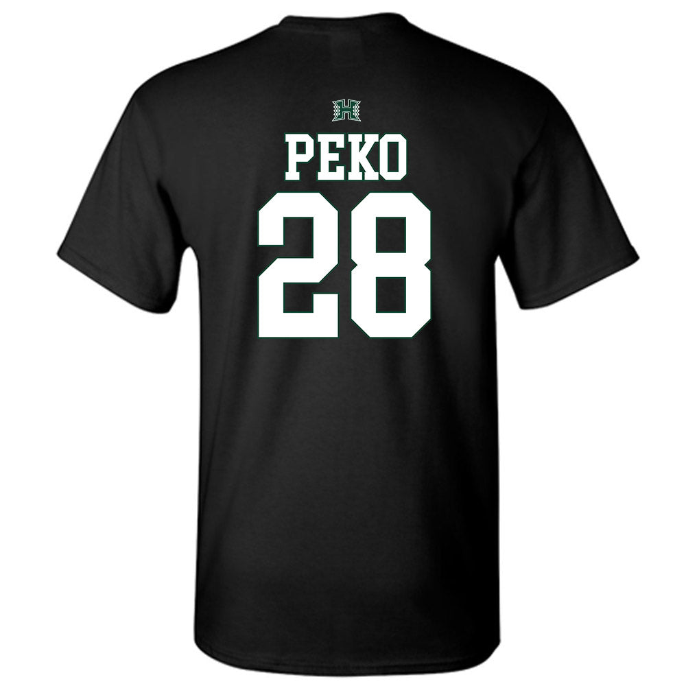 Hawaii - NCAA Football : Vaifanua Peko - Sports Shersey T-Shirt-1