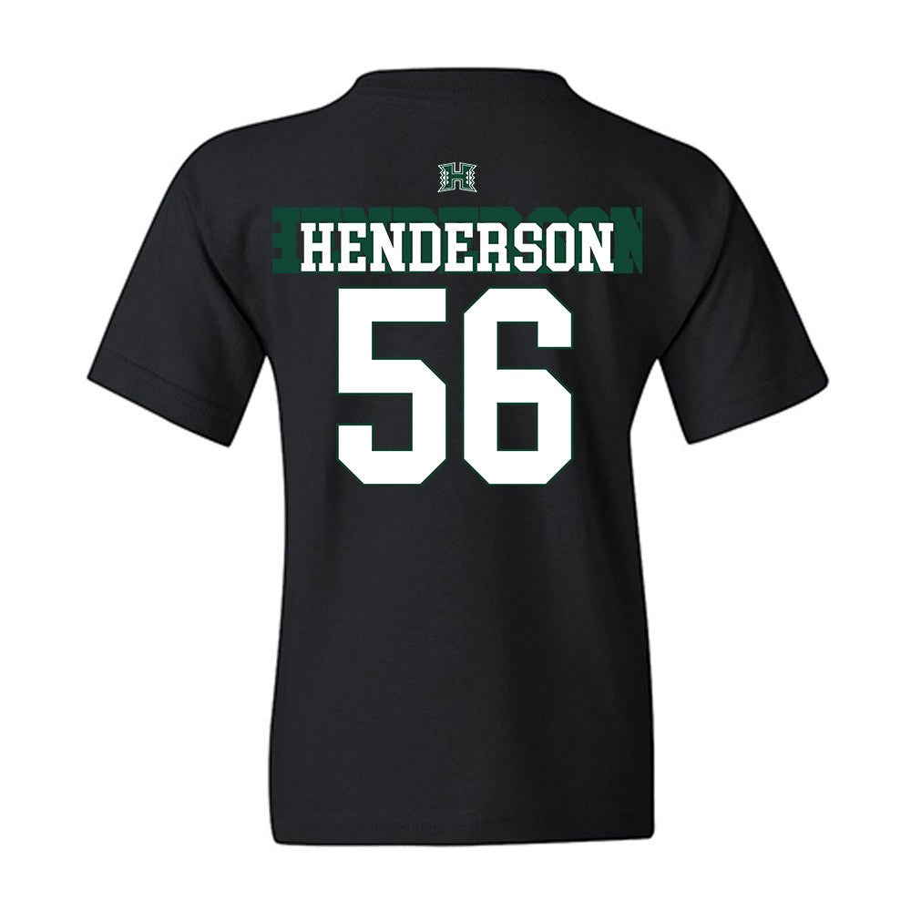 Hawaii - NCAA Football : Boogie Henderson - Sports Shersey Youth T-Shirt-1