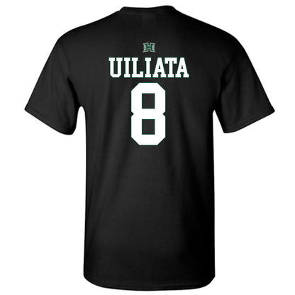 Hawaii - NCAA Football : Liatama Uiliata - Sports Shersey T-Shirt-1