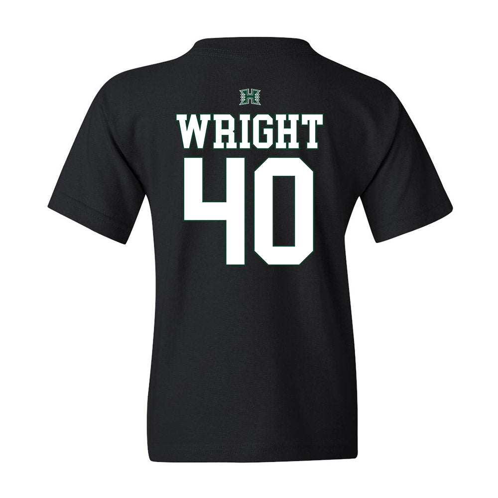 Hawaii - NCAA Football : Jeremiah Wright - Fashion Shersey Youth T-Shirt