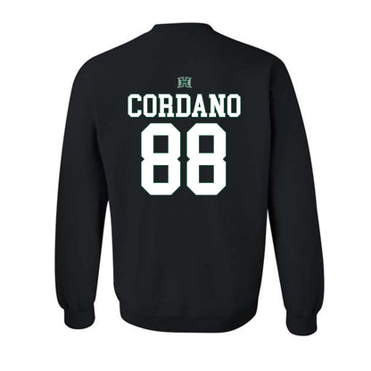 Hawaii - NCAA Football : Alan Cordano - Sports Shersey Crewneck Sweatshirt-1