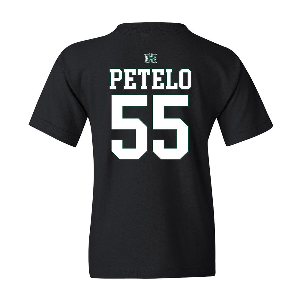 Hawaii - NCAA Football : Zoram Petelo - Youth T-Shirt