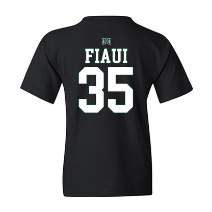 Hawaii - NCAA Football : Junior Fiaui - Sports Shersey Youth T-Shirt-1