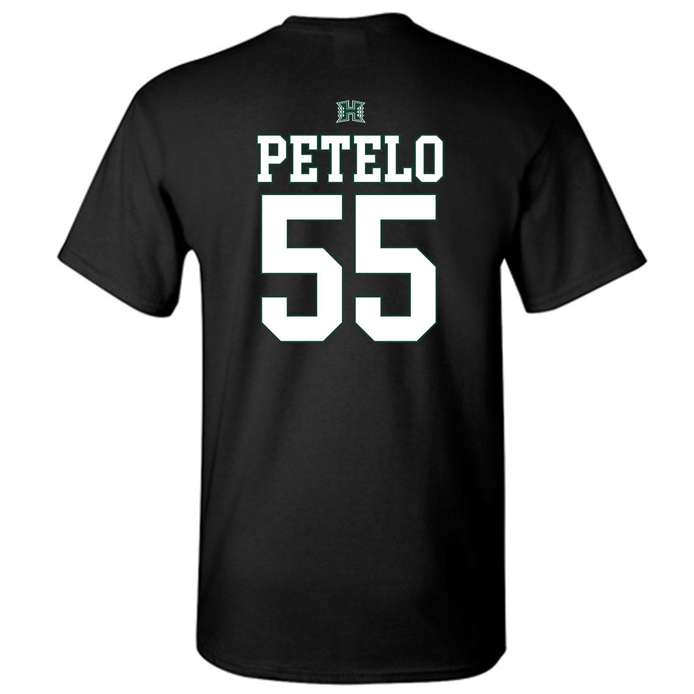 Hawaii - NCAA Football : Zoram Petelo - Sports Shersey T-Shirt-1