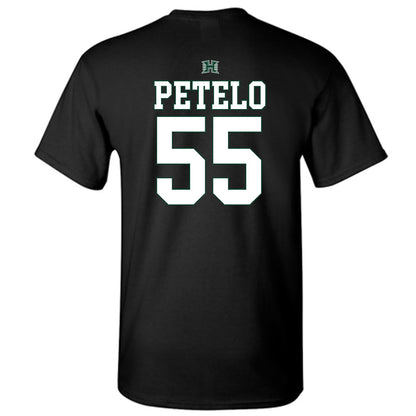 Hawaii - NCAA Football : Zoram Petelo - Sports Shersey T-Shirt-1