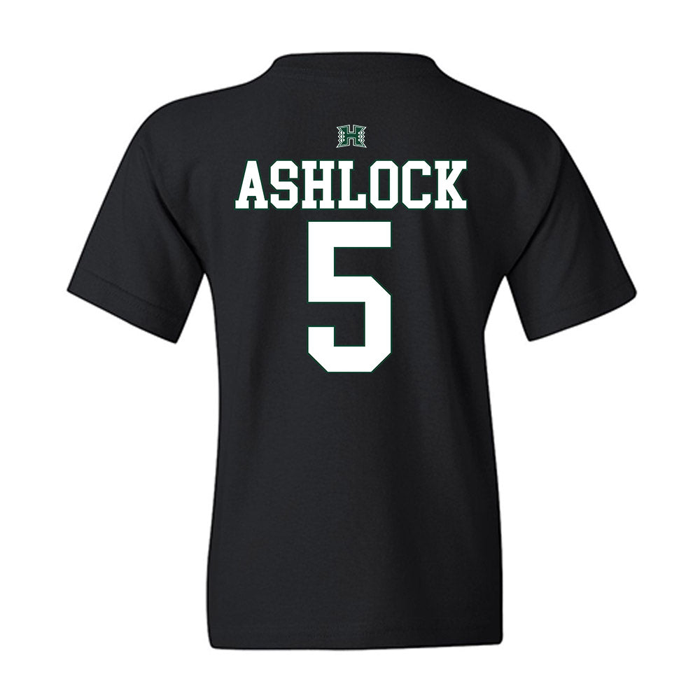 Hawaii - NCAA Football : Pofele Ashlock - Sports Shersey Youth T-Shirt-1