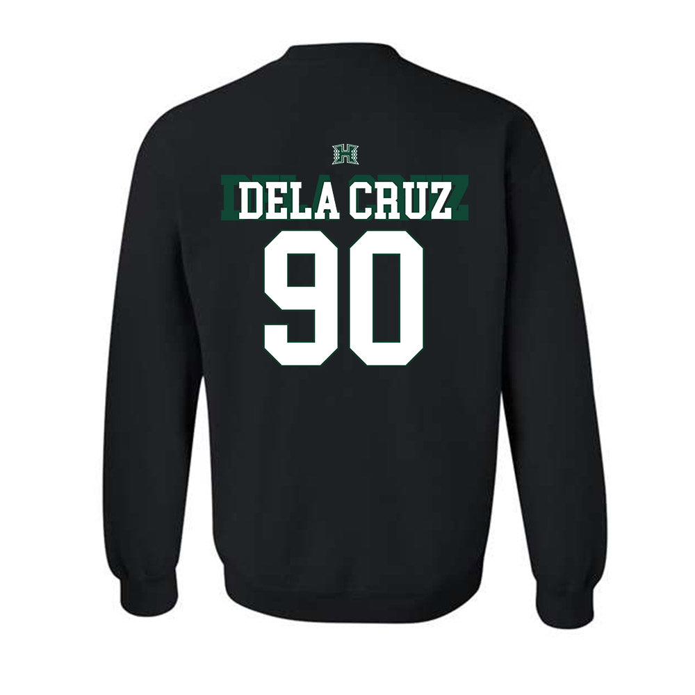 Hawaii - NCAA Football : Ha'aheo Dela Cruz - Crewneck Sweatshirt