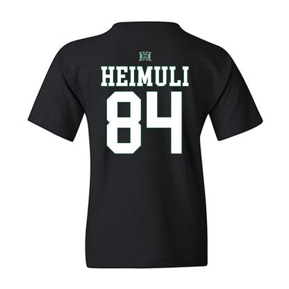 Hawaii - NCAA Football : Jarvis Heimuli - Fashion Shersey Youth T-Shirt-1