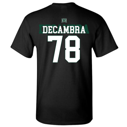 Hawaii - NCAA Football : Blaine Decambra - Sports Shersey T-Shirt-1