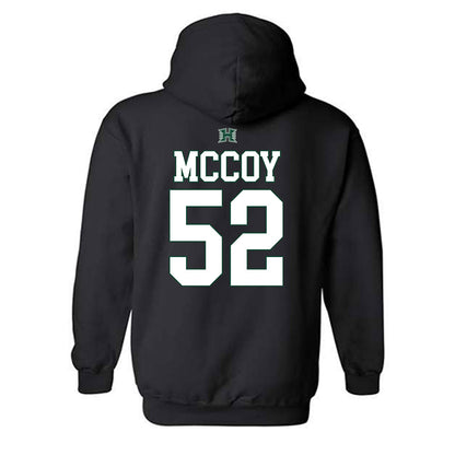 Hawaii - NCAA Football : Luther McCoy - Sports Shersey Hooded Sweatshirt-1